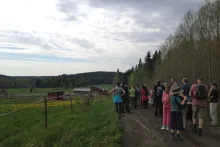 Välillä pysähdyimme ihailemaan maisemia ja hevosia, 2013. Kuva: Helena Hyvämäki-Mäenpää